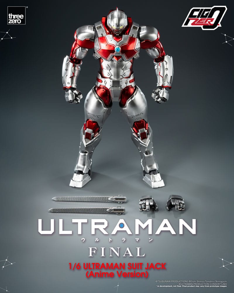 Ultraman Final FigZero Actionfigur 1/6 Ultraman Suit Jack Anime Version 35 cm – Bild 2
