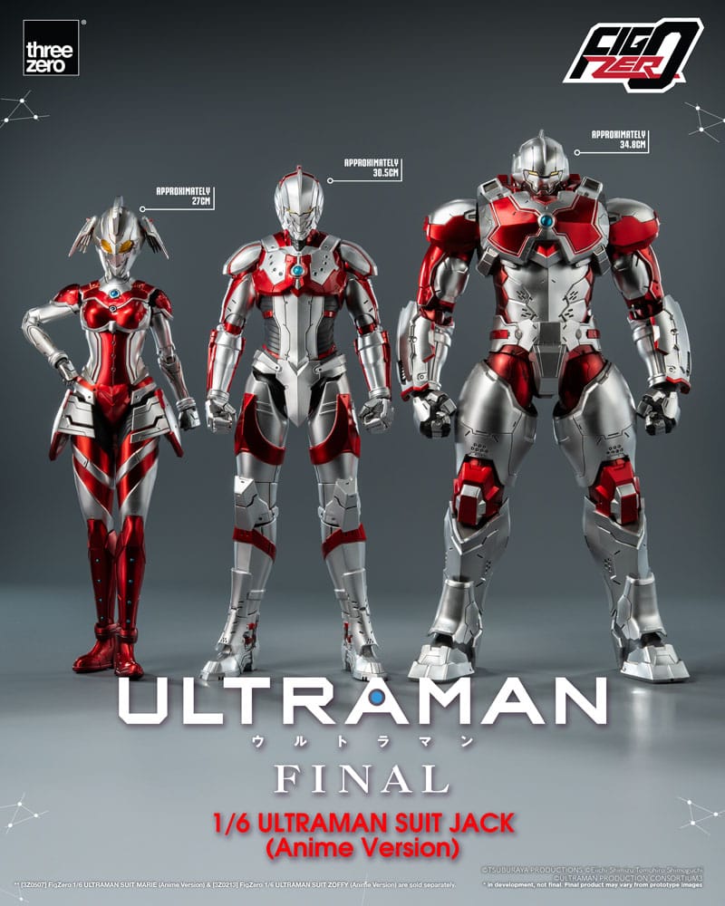 Ultraman Final FigZero Actionfigur 1/6 Ultraman Suit Jack Anime Version 35 cm – Bild 14