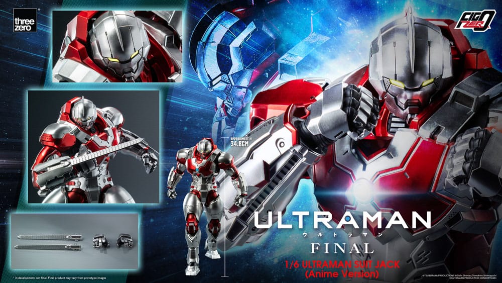 Ultraman Final FigZero Actionfigur 1/6 Ultraman Suit Jack Anime Version 35 cm – Bild 15