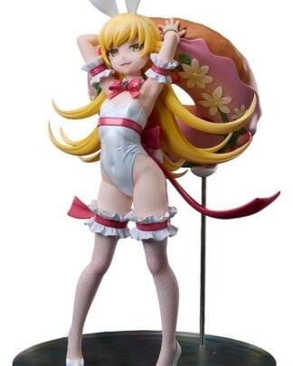 Monogatari Series PVC Statue 1/4 Shinobu Oshino White Bunny Ver. 35 cm