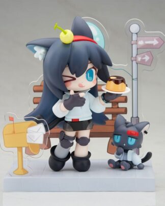 Arknights PVC Statue Dessert Time Series Q-figure Blaze 11 cm
