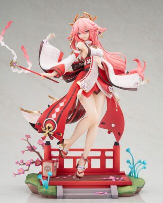 Genshin Impact PVC Statue 1/7 Yae Miko Astute Amusement Ver. 28 cm