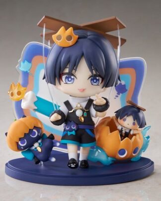 Genshin Impact You Ye Qi Xiang Series Chibi Chara PVC Statue Wanderer 10 cm