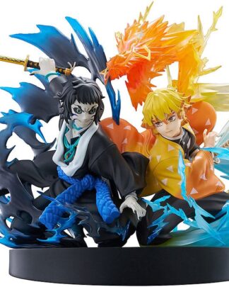 Demon Slayer: Kimetsu no Yaiba PVC Statue Zenitsu Agatsuma & Kaigaku 15 cm