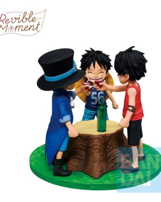 One Piece Dramatic Memories Ichibansho PVC Statue Ace & Sabo & Luffy 10 cm