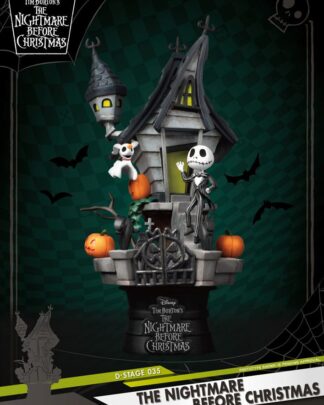 Nightmare before Christmas D-Stage PVC Diorama Jack's Haunted House 15 cm