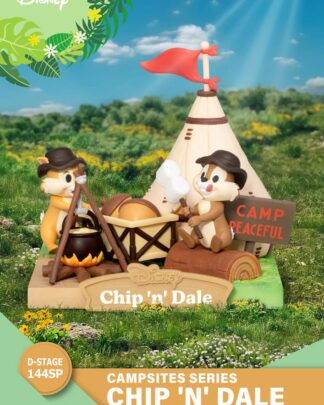 Disney D-Stage Campsite Series PVC Diorama Chip & Dale Special Edition 10 cm