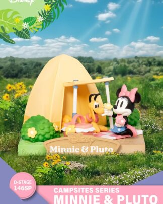 Disney D-Stage Campsite Series PVC Diorama Mini & Pluto Special Edition 10 cm