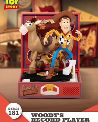 Toy Story Record Player Series PVC Figur Woody's Record Player 13 cm
