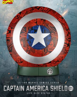 Marvel Comics PVC Captain America Schild Life Size Statue 64 cm