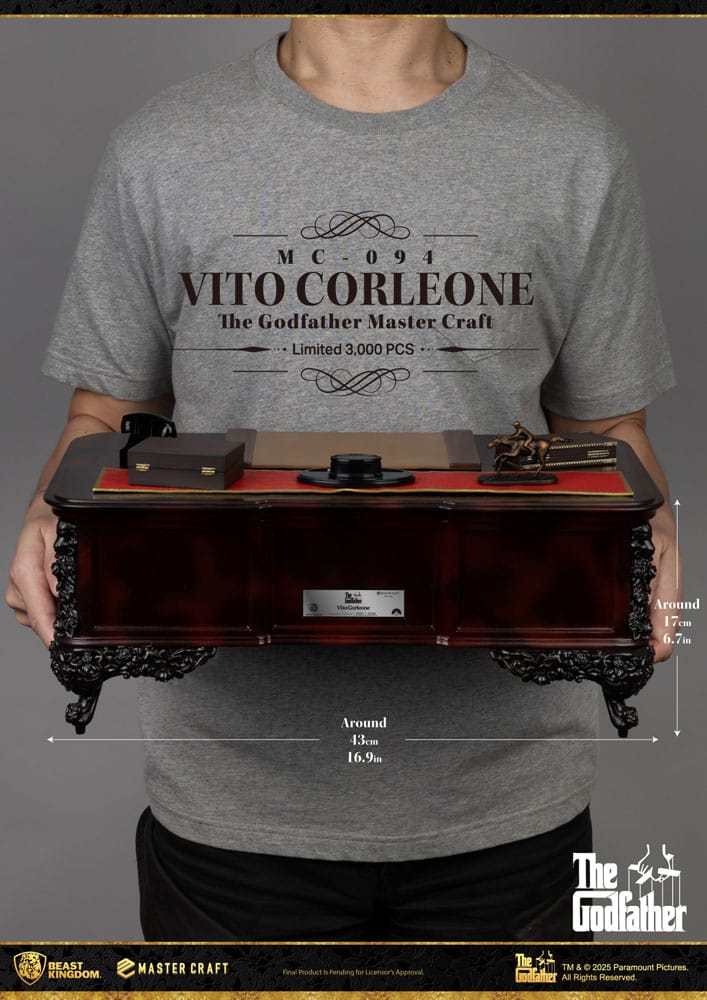 Der Pate Master Craft Statue Vito Corleone 31 cm – Bild 9