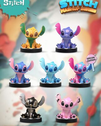 Lilo & Stitch Mini Egg Attack Blind Box Figuren 10 cm Stitch Mashup Series Sortiment (6)