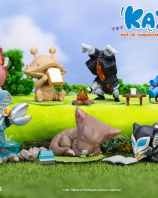 Ultraman Mini Egg Attack Outdoor-Serie Figuren Tsuburaya Kaiju Blind Box (6) 7 cm