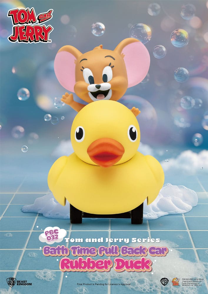 Tom & Jerry Pull Back Car Series Rückzug-Autos Bath Time Blind Box 6er-Pack – Bild 8