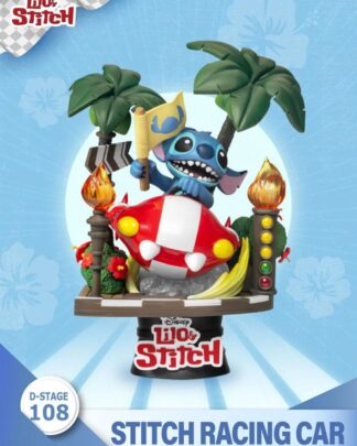 Disney: Lilo & Stitch - Stitch Racing Car PVC Diorama