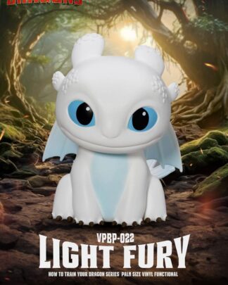Drachenzähmen leicht gemacht Piggy Vinyl Spardose Light Fury 12 cm