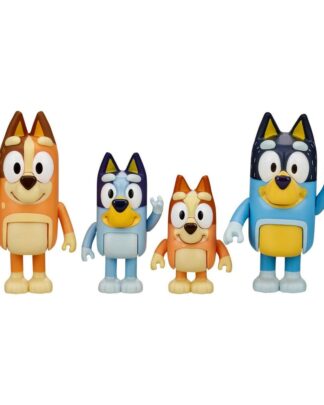 Bluey Actionfiguren 4er-Pack