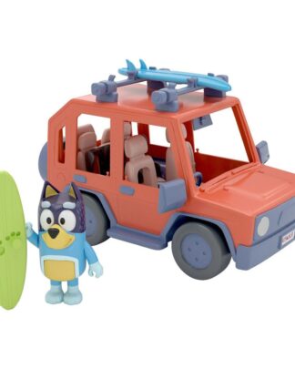 Bluey Actionfigur mit Fahrzeug Bluey Family Cruiser