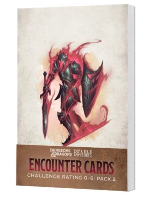 Dungeons & Dragons RPG Begegnungskarten Challenge Rating 0-6: Pack 2 *englisch*