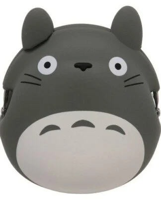 Mein Nachbar Totoro Mini Geldbeutel Totoro grau 9 cm