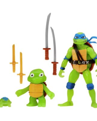 Teenage Mutant Ninja Turtles: Mutant Mayhem Actionfiguren 3er-Pack Leonardo Evolution 10 cm