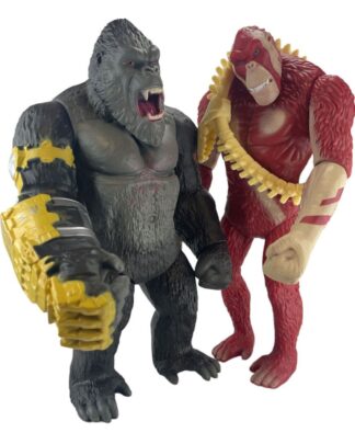 Godzilla x Kong: The New Empire Diorama 2er Pack Kong vs Skar 15 cm