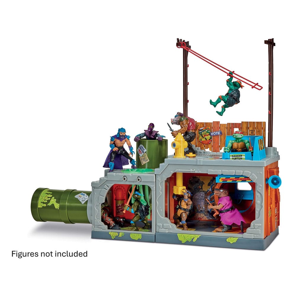 Teenage Mutant Ninja Turtles Gebäude Secret Sewer Lid Playset Mutant Module heo EU Exclusive 30 cm