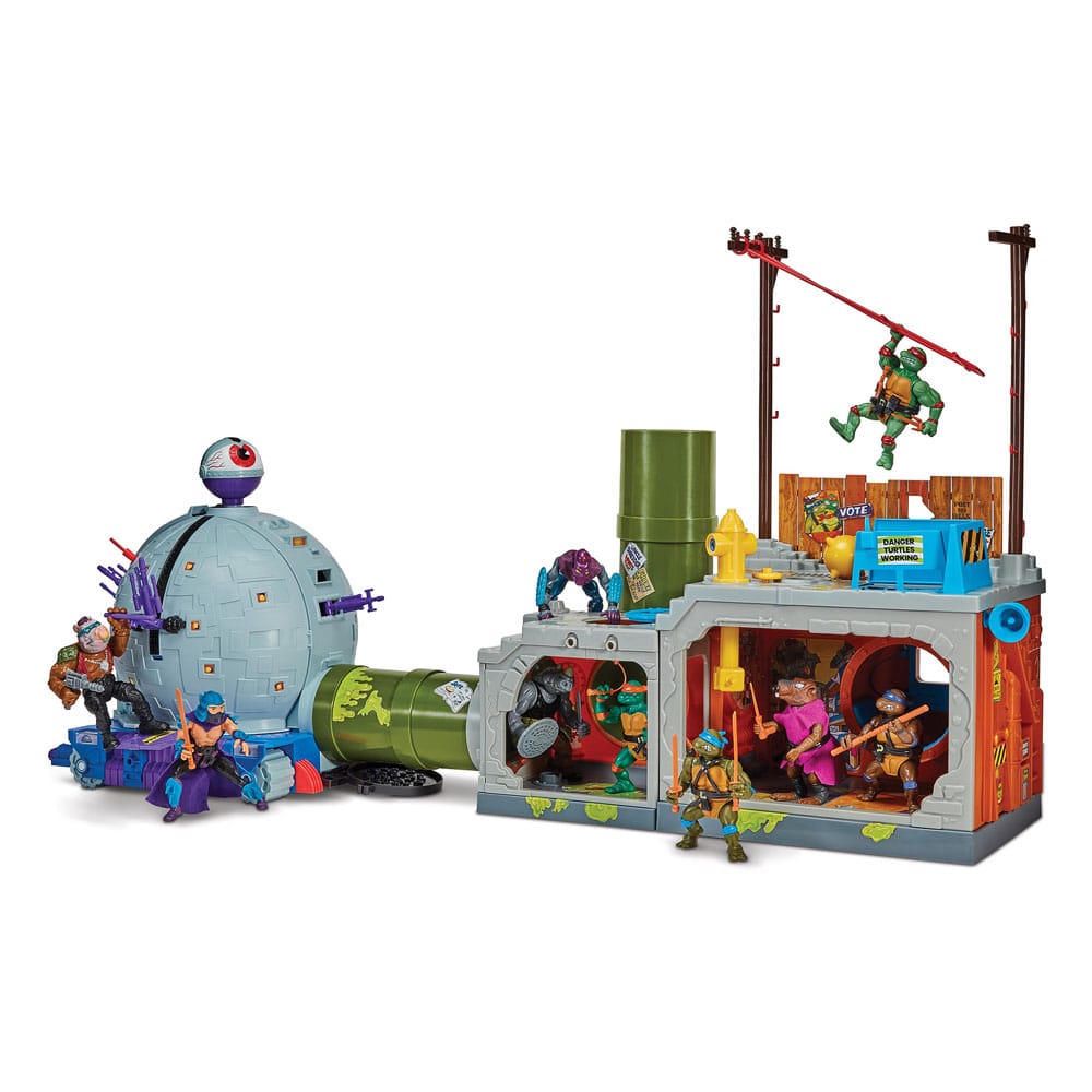Teenage Mutant Ninja Turtles Gebäude Secret Sewer Lid Playset Mutant Module heo EU Exclusive 30 cm – Bild 3