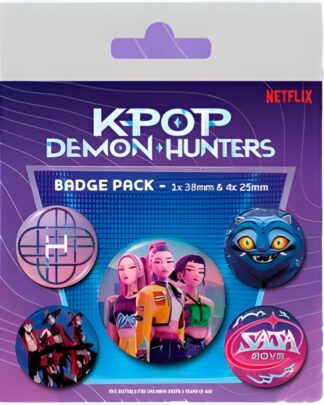 KPop Demon Hunters Ansteck-Buttons 5er-Pack