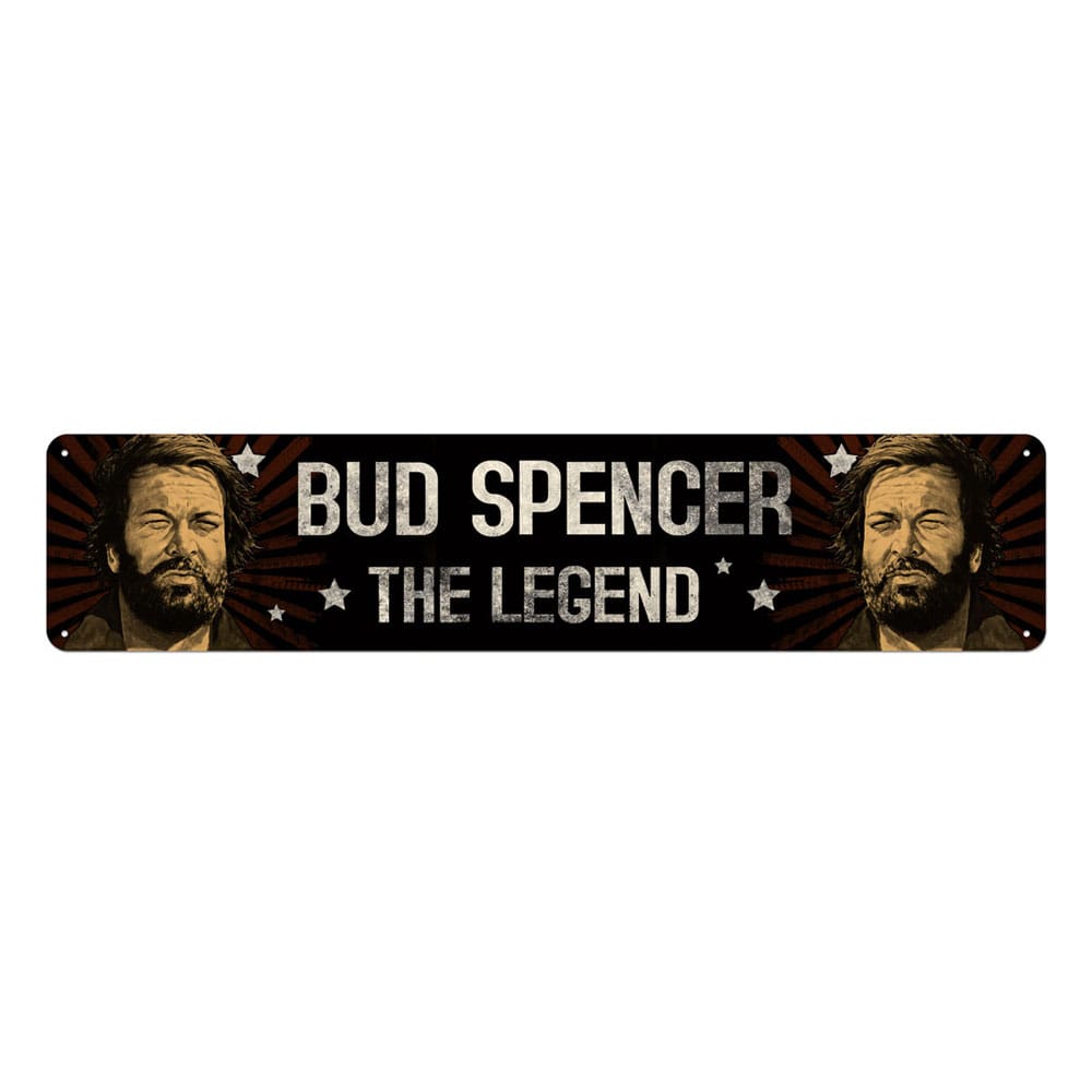 Bud Spence Blechschild The Legend 46 x 10 cm – Bild 2