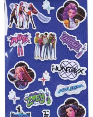 KPop Demon Hunters Sticker Set Puff