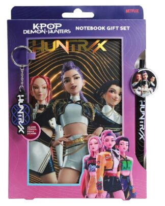 KPop Demon Hunters Notizbuch Geschenk-Set Golden