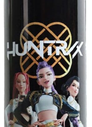 KPop Demon Hunters Flip Top Trinkflasche Golden