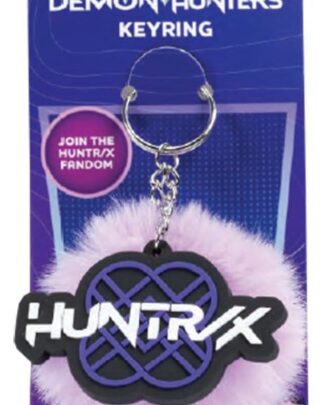 KPop Demon Hunters Pom Pom Schlüsselanhänger Huntr/x