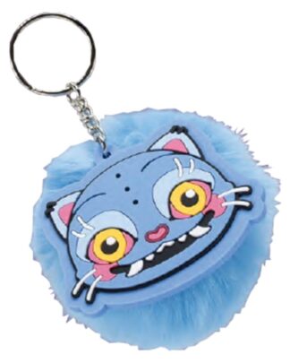 KPop Demon Hunters Pom Pom Schlüsselanhänger Derpy