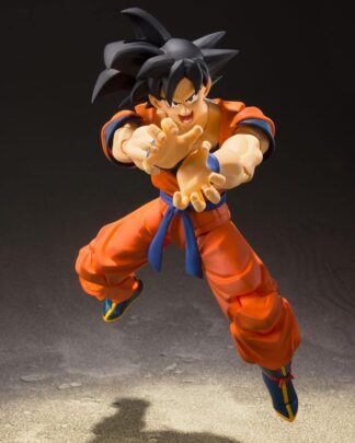 Dragon Ball Z S.H. Figuarts Actionfigur Son Goku (A Saiyan Raised On Earth) 14 cm
