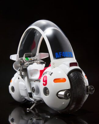 Dragon Ball S.H. Figuarts Fahrzeug mit Figur Bulma's Motorcycle Hoipoi Capsule No. 9 17 cm