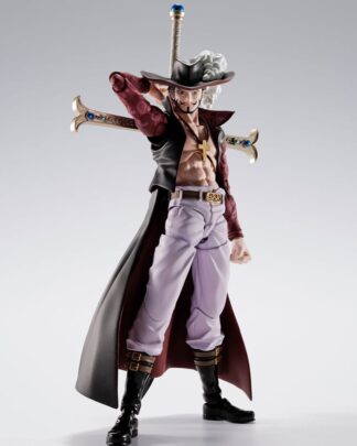 One Piece S.H.Figuarts Actionfigur Dracule Mihawk Hawkeye 17 cm