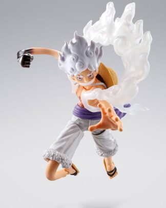 One Piece S.H.Figuarts Actionfigur Monkey D. Luffy Gear 5 -Future Island Egghead- 15 cm