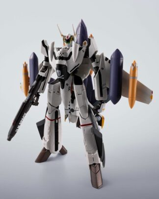 Macross Hi-Metal R Actionfigur VF-0S Phoenix (Roy Focker Use) & QF-2200D-B Ghost Set 14 cm
