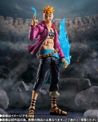 One Piece S.H.Figuarts Actionfigur Marco Marineford 17 cm