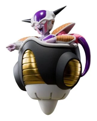 Dragon Ball Z S.H. Figuarts Actionfigur Frieza (First Form) & Frieza Pod Reissue 11 cm