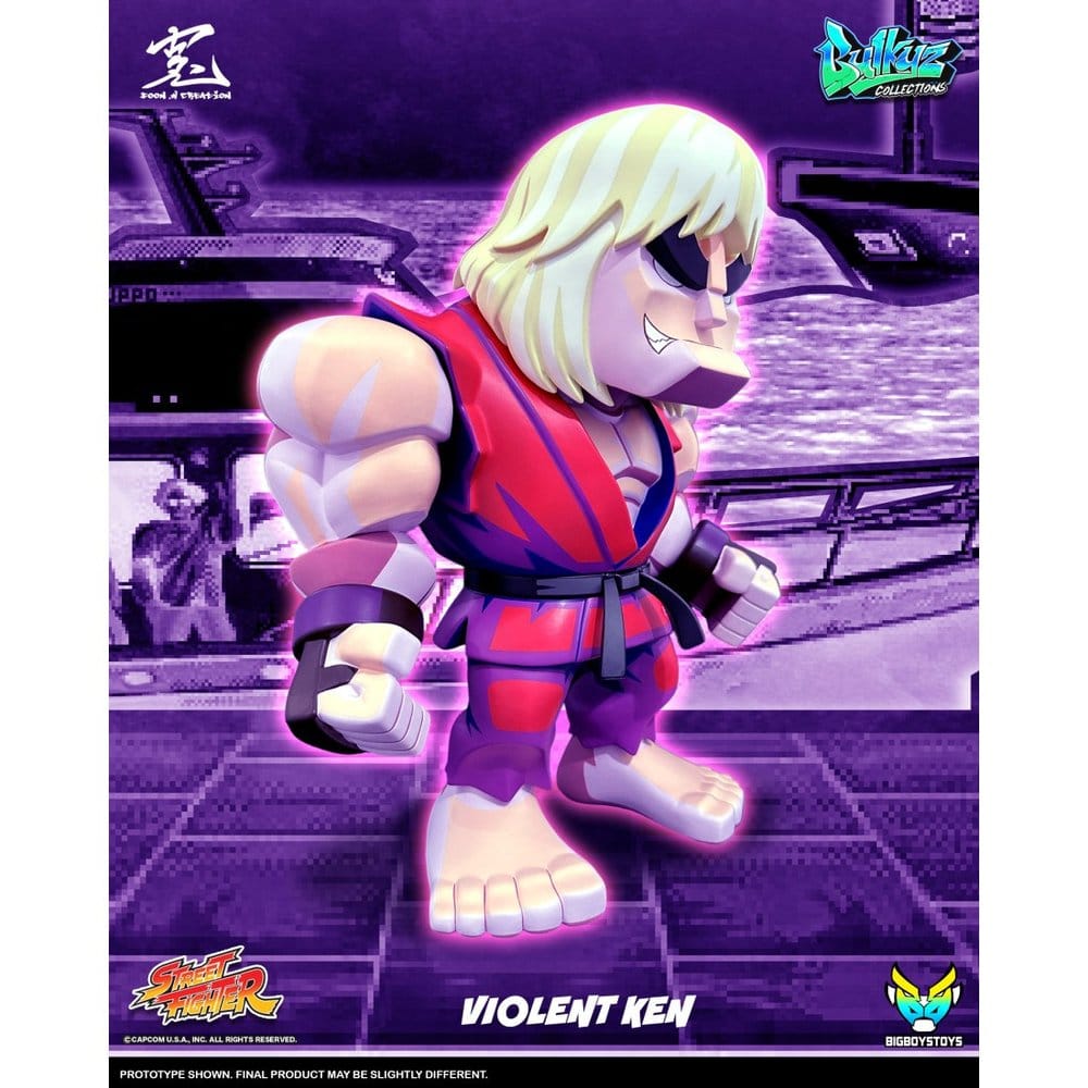 Street Fighter Bulkyz Vinyl-Figur Violent Ken 30 cm – Bild 4
