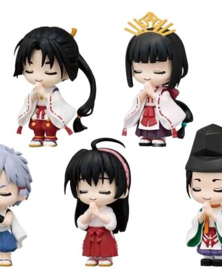 The Elusive Samurai PVC Figure Gassho Display Box (6) 5 cm