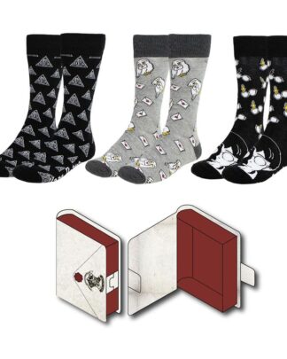 Harry Potter Socken 3er-Pack 38-45
