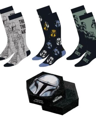 Star Wars: The Mandalorian Socken 3er-Pack Mandalorian 38-45