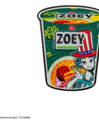 KPop Demon Hunters Pin Zoey Hamburger Noodles