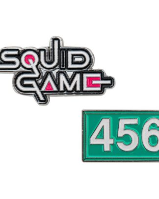 Squid Game Ansteck-Pins 2er-Pack Squid Game & Player 456