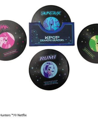 KPop Demon Hunters Untersetzer-Set (4 Stk.) Hunters & Demons Soundtrack