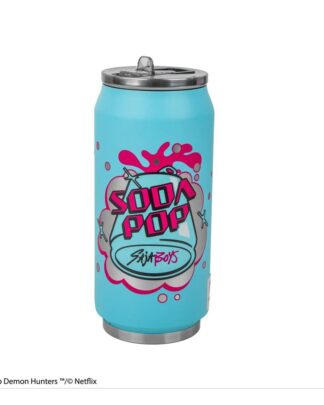 KPop Demon Hunters Thermobecher mit Strohhalm Soda Pop Can
